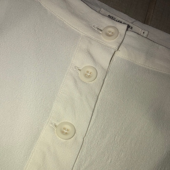 A-line White skirt - Picture 2 of 2